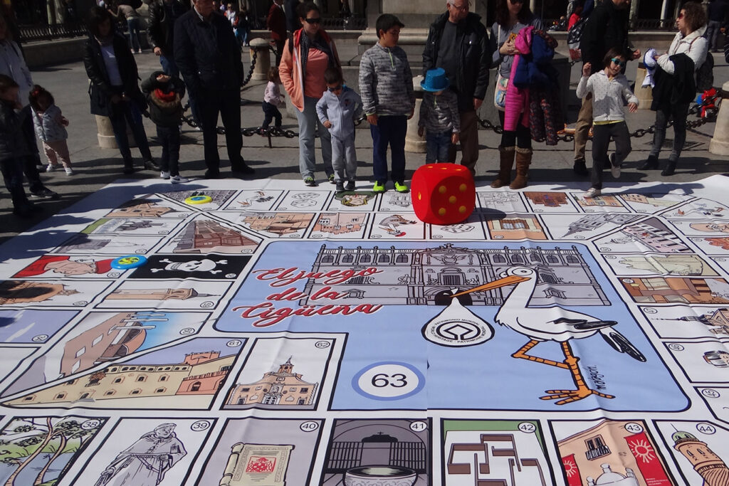 El juego de la Cigüeña  de Alcalá de Henares