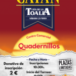cartel torneo de catan