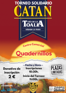 cartel torneo de catan